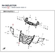 RH DEFLECTOR product image