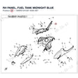 RH PANEL, FUEL TANK product image
