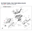 RH FRONT PANEL, FUEL TANK product image
