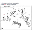 RADIATOR RH PANEL product image