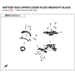 BATTERY BOX UPPER COVER PLATE product image