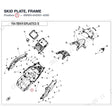 SKID PLATE, FRAME product image