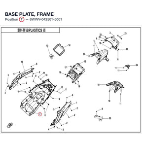 BASE PLATE, FRAME product image