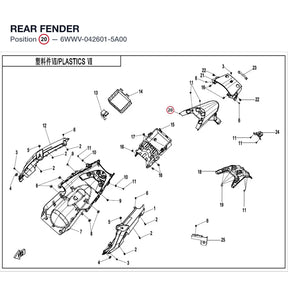 REAR FENDER product image