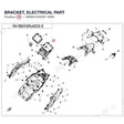 BRACKET, ELECTRICAL PART product image