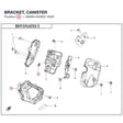 BRACKET, CANISTER product image
