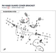RH HAND GUARD COVER BRACKET product image