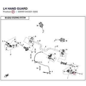 LH HAND GUARD product image