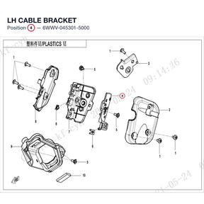 LH CABLE BRACKET product image