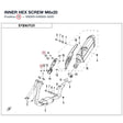 INNER HEX SCREW M6x20 product image