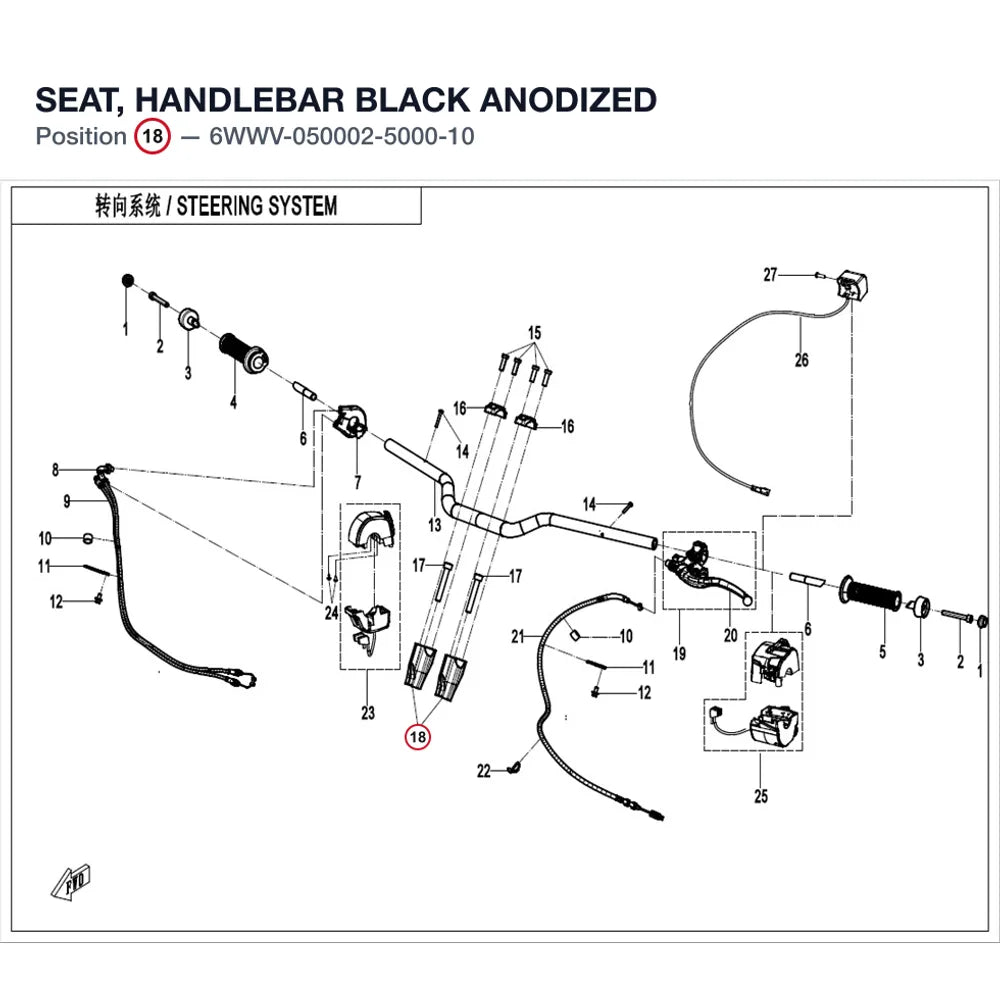 SEAT, HANDLEBAR product image