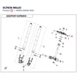 SCREW M8x25 product image