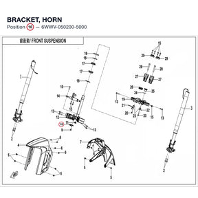 BRACKET, HORN product image