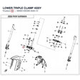 LOWER TRIPLE CLAMP ASSY product image