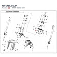 RH CABLE CLIP product image