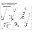 FRONT LH SHOCK ABSORBER product image
