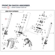 FRONT RH SHOCK ABSORBER product image