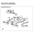 REAR SHOCK ABSORBER product image