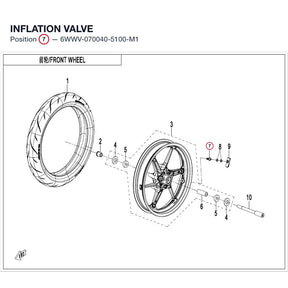 INFLATION VALVE product image