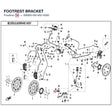 FOOTREST BRACKET product image