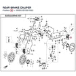 REAR BRAKE CALIPER product image