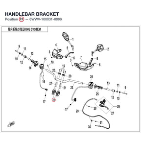 HANDLEBAR BRACKET product image