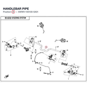 HANDLEBAR PIPE product image