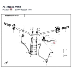 CLUTCH LEVER product image