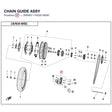 CHAIN GUIDE ASSY product image
