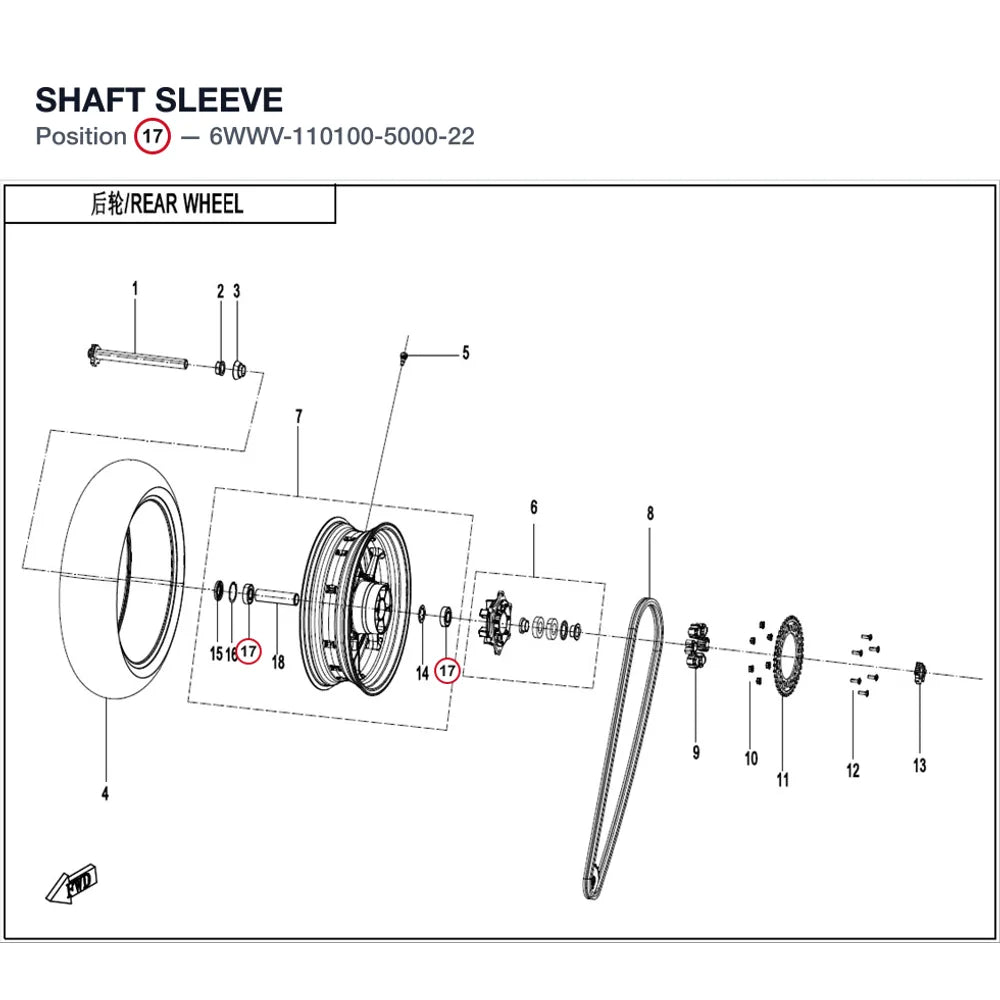 SHAFT SLEEVE product image
