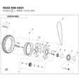 REAR RIM ASSY product image