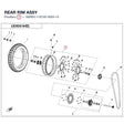 REAR RIM ASSY product image