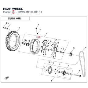 REAR WHEEL product image