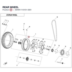REAR WHEEL product image