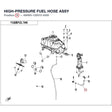 HIGH-PRESSURE FUEL HOSE ASSY product image