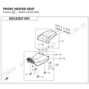 FRONT HEATED SEAT product image