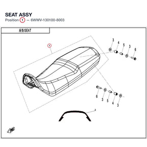 SEAT ASSY product image