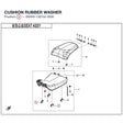 CUSHION RUBBER WASHER product image