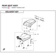 REAR SEAT ASSY product image