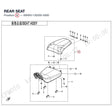 REAR SEAT product image