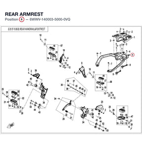 REAR ARMREST product image