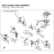 DECO COVER, REAR ARMREST product image