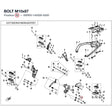 BOLT M10x87 product image