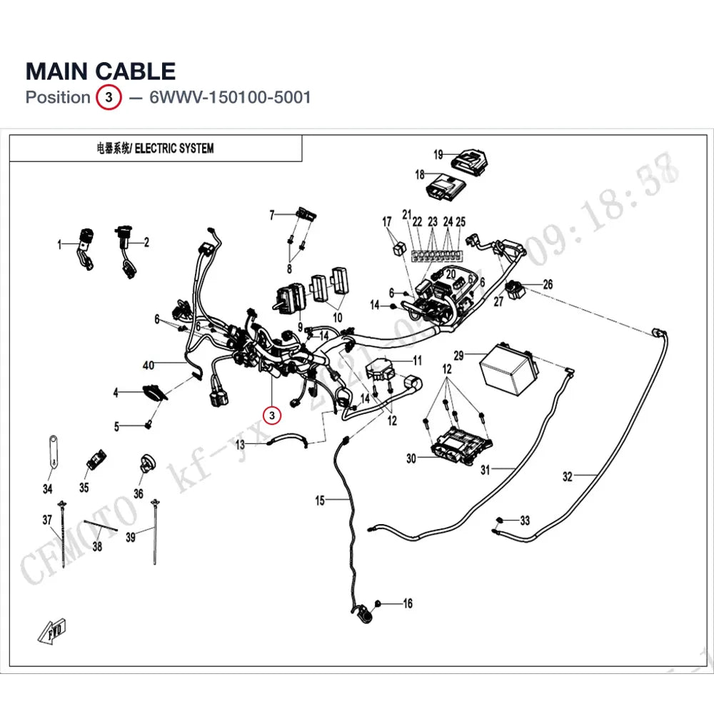 MAIN CABLE product image