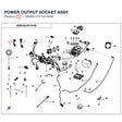 POWER OUTPUT SOCKET ASSY product image