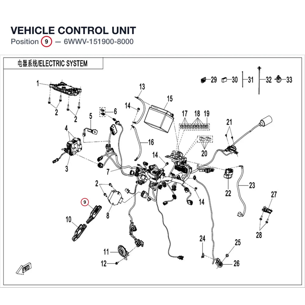 VEHICLE CONTROL UNIT product image