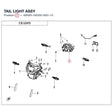 TAIL LIGHT ASSY product image