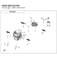 REAR REFLECTOR product image