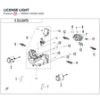 LICENSE LIGHT product image