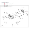 LICENSE LIGHT product image